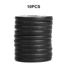 Rubber Guitar Strap Locks Blocks for Acoustic Electric Guitar Bass Pack of 10