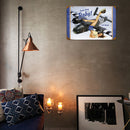 Airplane Woman Retro Metal Plate Tin Sign Plaque Poster for Bar Club Cafe