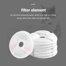 105mm Pet Water Fountain Activated Carbon Filters for Cat Dog Drinking Dispen