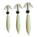 Luminous Octopus Hook Cuttlefish Shrimp Bait for Fisherman Angler (Large)