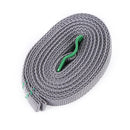2pcs Cargo Tie Down Lash Belt with Buckle Travel Kit Luggage Strap (Green)