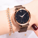 Fashion Watches Ladies Girls Female Wristwatch Luxury Women Starry Sky Watch Cas