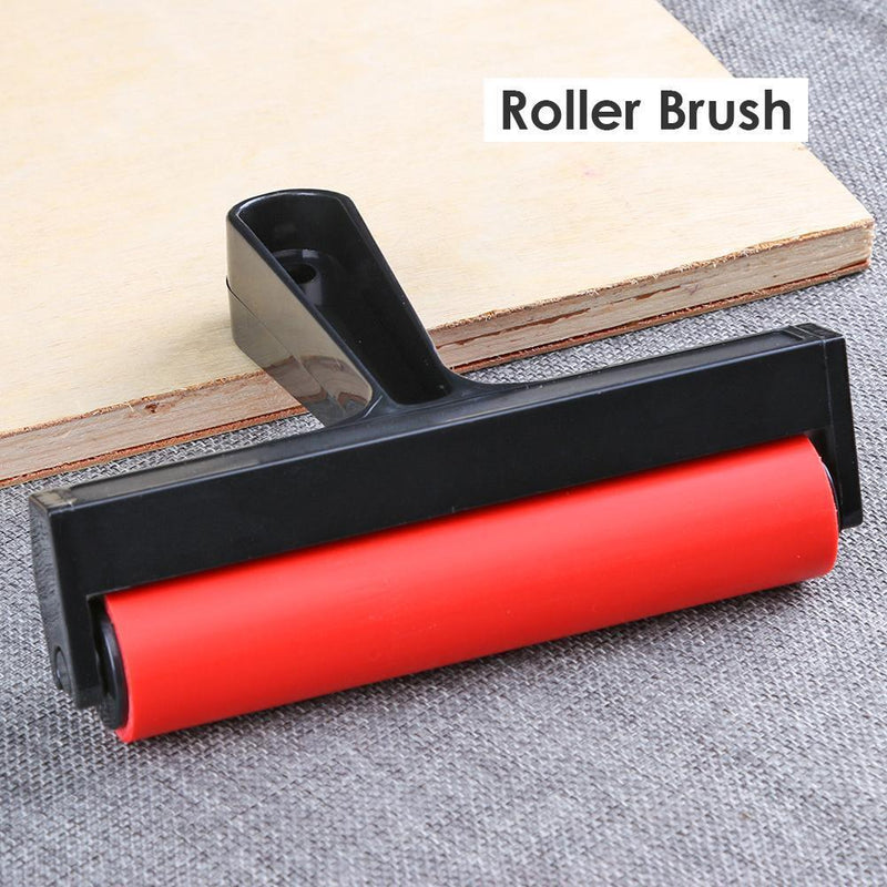 Rubber Roller Brush DIY Diamond Painting Brushing Craft Drawing Tools (L) Newly