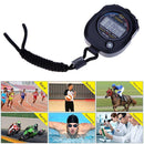 Waterproof LCD Digital Stopwatch Timer Chronograph Counter Sport Alarm