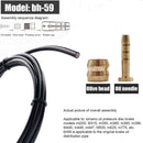 Bike Hydraulic Disc Brake Hose MTB Oil Tube Pipe Olive Insert Kit for BH59 Newly