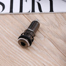 1pc Long Threaded Stereo Brown Copper Output Jack for Electric Guitar Bass Newly