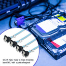 7P SATA 3.0 Mini SAS Cable 6Gbps 4 SATA to 4 SATA Data Cable for SSD (0.5m)