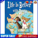 5D DIY Diamond Painting Kits Sofa Dogs Full Square Drill Wall Art (20x30CM)