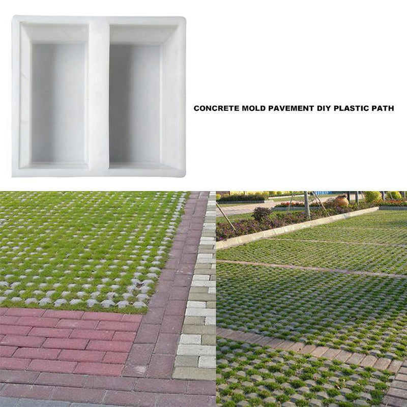 Garden Path Maker Brick Cement Paving Mold Courtyard Road Concrete Pavement