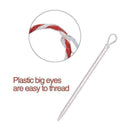 9x Large Eyes Bent Needles Threader Set Sewing Darning Free Threading