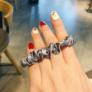 6* Women Hair Scrunchies Silk Satin Elastics Hair Ties Rop Holder GREAT U2N3