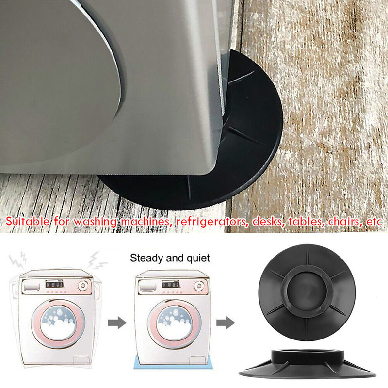 4pcs Non-Slip Anti Vibration Pads for Washer Dryer Anti Walking Feet Pads