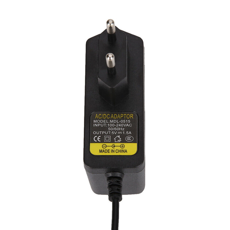 AC to DC 5.5mm*2.1mm 5.5mm*2.5mm 5V 1.5A Switching Power Supply