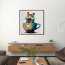 Frog Sitting in Cup Diamond Painting Kits Full Round Drill Decor 30x30cm (1)