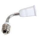 E27 To E27 Flexible 18.5cm Extend Base LED Light Adapter Converter Socket Newly