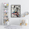 Body Parts Frameless Picture Oil Paint By Numbers Hand Painted Picture for Ho