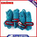 4pcs 4mm Tent Wind Rope Cord Tensioner Outdoor Camping Reflective Lanyard Rope