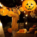 DIY Latex Balloon Led Light Up Pumpkin Balloons Halloween Party Decorations