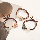 Accessories for Women Girl Cute High Elastic Hair Tie Rope Geometry Hair Ring