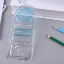 Multifunctional Geometric Drawing Ruler Rotatable Art Design Template (C) Newly