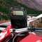 M18L Waterproof Motorcycle Bike Handlebar Rear View Mirror Phone Holder Case