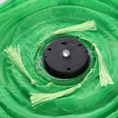 Solar Nylon Lantern Lamp Waterproof Hanging Light Festival Decor (Green) Newly