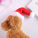 Headwear Cute Adjustable Christmas pet  hat Cat dog Animal Cap Santa Claus