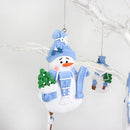 Pendant Soft Pottery Christmas Products Christmas Decoration Little Snowman