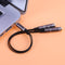 3.5mm Female Male, 2 Female Audio Splitter Cable Adapter Microphone Mic Y