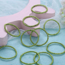 Children Rubber Band Candy Color 12 Colors 10pcs/card 3cm Headwear Accessorie