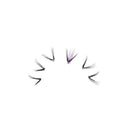 Volume Segment Eyelashes V-shape Cluster Lashes Individual False Eyelashes Blue