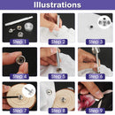 Stainless Steel 15mm Threaded Clasp Canvas Cover Tools Canopy Accessories