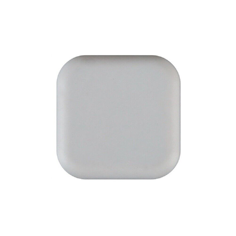 Punch Free Door Bumper Protector Self Adhesive Handle Square Pads (Grey) Newly