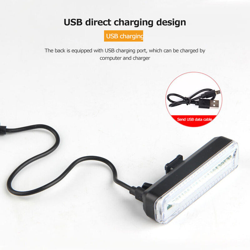 Bicycle taillight USB rechargeable bicycle taillight indicator warning lamp