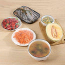 100PCS Disposable Food Cover Plastic Wrap Elastic Kitchen Lids For Fruit L8T8