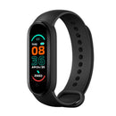 M6 Running Smartwatch Heart Rate Blood Pressure Monitor Bracelet (Black)