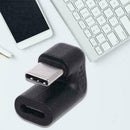 180Degree USB 3.1 Type-C Male to Female Converters For Cellphone Adapter K2A7