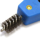 Wire Brush DeBurr Aluminium Pipe Cleaning Plumbing Pipe Cleaner UK K6S7 Y0M5