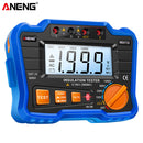 ANENG MH10 Digital Insulation Resistance Tester 100-1000V Megger (Blue) Newly
