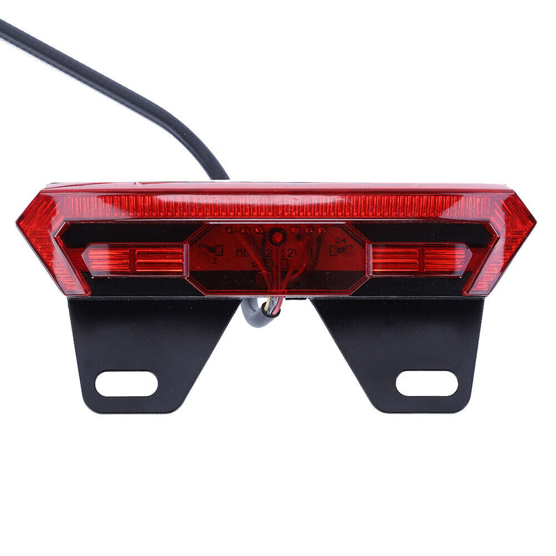 12V Indicator Lamp Waterproof LED Safety Night Ride Warning - E-Bike Tail Light