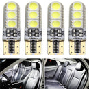6SMD Light Bulbs T10 W5W Car LED Reading Bulbs Dome Map License Plate Light