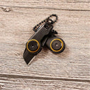 Fordable Multifunction Stainless Steel Tool EDC Mini Cutter Outdoor Key Ring