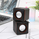 Mini Speakers 3.5mm Mini Stereo Audio Speaker Subwoofer Speakers f