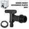 3/4" Plastic Faucet Bucket Tools 16.5mm Barrel Joint C3 Hose For IBCGardenHose.
