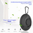 Portable USB Mosquito Repeller Ultrasonic Electronic Pest Repellent (Black)