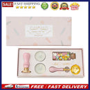 Fire Paint Stamp Set Exquisite Gift Box Wax Seal Kit for Envelope Decorations