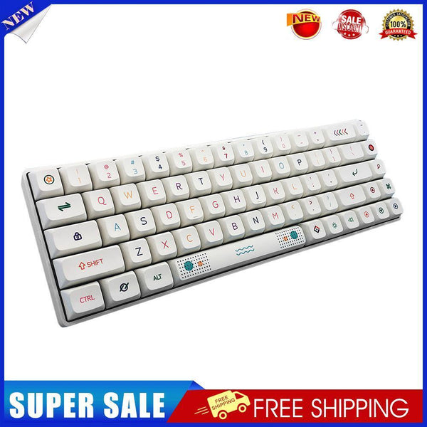 127-Key Sublimation XDA Neon Mechanical Keyboard Keycap Set for MX Switch