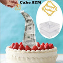 Birthday Making Mold Surprise Money Box Cake Topper Cake ATM Storage Boxes