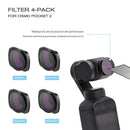 For DJI Pocket 2 Glass Filter Action Camera Lens Filters For DJI Pocket 2