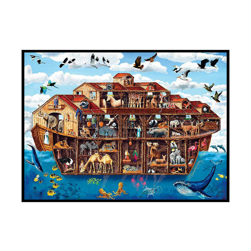 Animals 11CT Stamped DIY Embroidery Full Cross Stitch Handmade Wall Art Craft